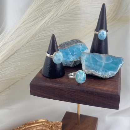 【New】Larimar Ring 9/10/11