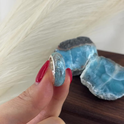 Larimar Ring E/F/G/H